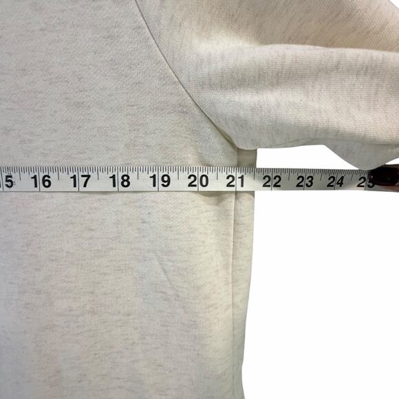 Ugg Janni Fleece Cardigan Women M Oatmeal Heather Open Asymmetrical Plush Lounge - Picture 8 of 16